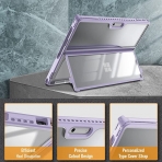 Fintie Microsoft Surface Pro 9 effaf Klf (13 in)-Lilac Purple