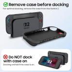 Fintie Nintendo Switch 2 Silikon Klf-Black