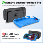 Fintie Nintendo Switch 2 Silikon Klf-Blue