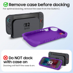 Fintie Nintendo Switch 2 Silikon Klf-Purple