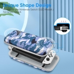 Fintie Nintendo Switch OLED Klf -Camo Blue