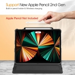 Fintie Rotating Serisi iPad Pro Koruyucu Klf (12.9 in)(6.Nesil)-Black