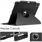 Fintie Rotating Serisi iPad Pro Koruyucu Klf (12.9 in)(6.Nesil)-Black