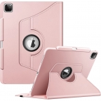 Fintie Rotating Serisi iPad Pro Koruyucu Klf (12.9 in)(6.Nesil)-Rose Gold 