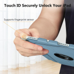 Fintie Rotating iPad Air Klf (13 in)-Ocean Blue