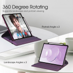 Fintie Rotating iPad Pro Klf (13 in)-Purple