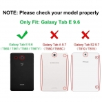 Fintie Samsung Galaxy Tab E Klf (9.6 in)-Pink