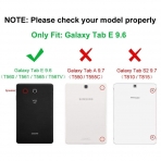Fintie Samsung Galaxy Tab E Klf (9.6 in)-Navy