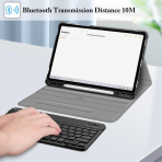 Fintie Samsung Galaxy Tab S10 FE Klavyeli Klf-Black