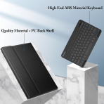Fintie Samsung Galaxy Tab S10 FE Klavyeli Klf-Navy