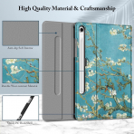 Fintie Samsung Galaxy Tab S10 FE Klavyeli Klf-Blossom
