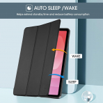 ProCase Samsung Galaxy Tab S11 Standl Klf -Black