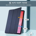 ProCase Samsung Galaxy Tab S11 Standl Klf -Navy