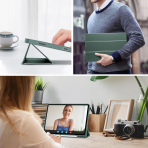 ProCase Samsung Galaxy Tab S11 Standl Klf -Mgreen