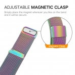 Fintie Samsung Gear S2 Milanese Paslanmaz elik Kay-Colorful