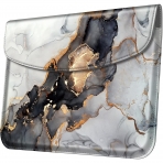 Fintie Sleeve Microsoft Surface Go 4 Vegan Deri Klf-Cloudy Marble