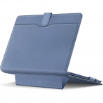 Fintie Standl� Deri MacBook Neo Laptop K�l�f�-Indigo