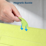 Fintie Standl� Deri MacBook Neo Laptop K�l�f�-Citrus