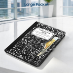 Fintie Standl� Deri MacBook Neo Laptop K�l�f�-Composition Book