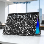 Fintie Standl� Deri MacBook Neo Laptop K�l�f�-Composition Book