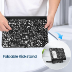 Fintie Standl� Deri MacBook Neo Laptop K�l�f�-Composition Book