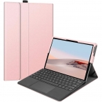 Fintie Surface Go 4 Uyumlu Kalem Tutuculu Klf-Rose Gold