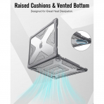 Fintie Tuatara MacBook Neo Laptop K�l�f�-Gray