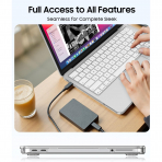 Fintie Ultra �nce �effaf MacBook Neo Laptop K�l�f�-Crystal Clear