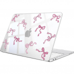 Fintie Ultra �nce �effaf MacBook Neo Laptop K�l�f�-Crystal Bow