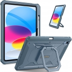 Fintie iPad 10.Nesil 360 Derece Dnen Standl Klf (10.9 in)-Navy