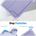 Fintie iPad Air Manyetik Standl Klf (11 in)(2024)-Lilac Purple 