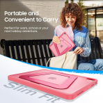 Fintie iPad Air 11 M2/M3 Kickstandl Klf-Pink