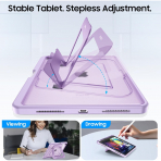 Fintie iPad Air 11 M2/M3 Kickstandl Klf-Purple
