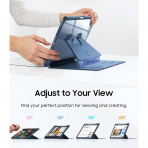 Fintie Apple iPad A16 Manyetik Klf-Blue