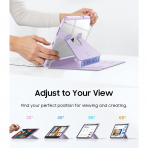 Fintie Apple iPad A16 Manyetik Klf-Purple
