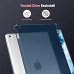 Fintie iPad Air 4 Kalem Blmeli Klf (10.9 in)-Z-Ocean Blue