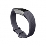 Fitbit Alta HR Classic Accessory Band (Small)-Blue-Gray