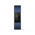 Fitbit Charge 2 Nabz lm Fitness Akll Bileklik (Byk)-Blue