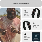 Fitbit Inspire 3 Versiyon Akll Bileklik -Black/Midnight Zen