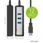 FosPower 3 Balantl 3.0 USB Hub / Gigabit Ethernet Balants
