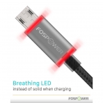 FosPower LED Mikro USB Kablo (0.91 M)