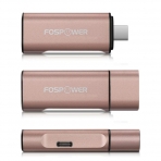 FosPower USB Type C to USB 3.0 / Type C arj Adaptr (Copper)