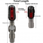 Fullclean Dyson V15 V12 V11 V10 V7 V8 ��in Yedek Soft Bristle Ba�l�k
