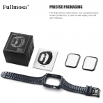 Fullmosa Apple Watch Serisi 9/8/7 Uyumlu Kay(45mm)-Grey