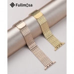 Fullmosa Apple Watch Ultra 2. Nesil Uyumlu elik Kay-Rose Gold