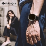 Fullmosa Apple Watch Ultra 2. Nesil ile Uyumlu Kay-Black