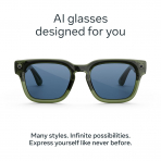 Meta Fury 2026 Ak�ll� G�zl�k-Racing Green/Light Blue Atlantic