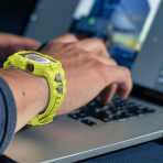 GELISHI Apple Watch 7 Koruyucu K�l�f (45mm)-Fluorescent Green