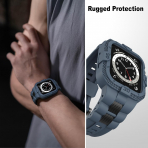 GELISHI Apple Watch 7 Koruyucu K�l�f (45mm)-Abyss Blue