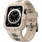 GELISHI Apple Watch 7 Koruyucu K�l�f (45mm)-Beige